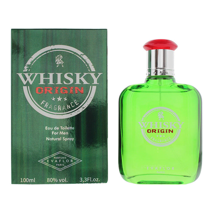 Evaflor Whisky Origin Eau De Toilette 100ml - Eau de Toilette at MyPerfumeShop by Whisky