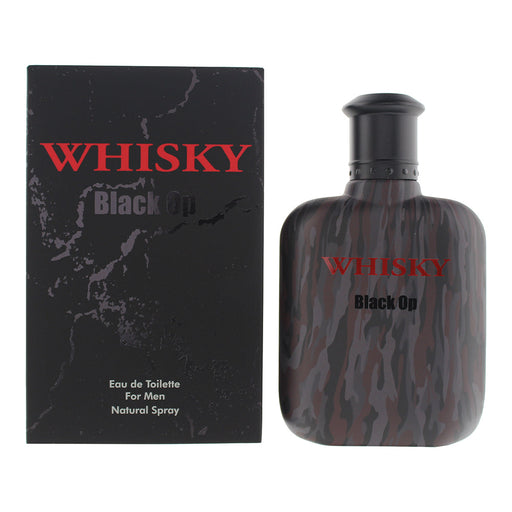 Evaflor Whisky Black Op Eau De Toilette 100ml - Eau de Toilette at MyPerfumeShop by Whisky