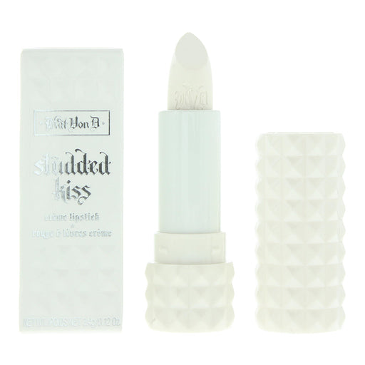 KVD Studded Kiss Creme White Out Lipstick 3.4g - Lipsticks at MyPerfumeShop by Kvd