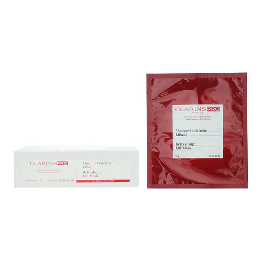 Clarins Pro Refreshing Lift Mask  20 x 15g - Serum-In-Mask at MyPerfumeShop by Clarins