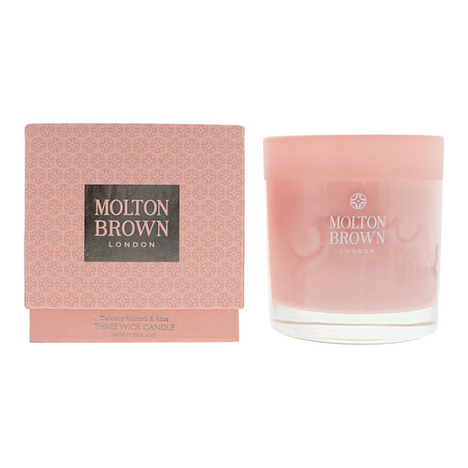 Molton Brown Rhubarb And Rose Candle 480g - Candles at MyPerfumeShop by Molton Brown