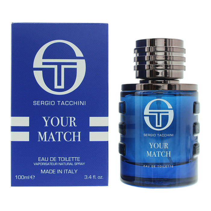 Sergio Tacchini Your Match Eau De Toilette 100ml - Eau de Toilette at MyPerfumeShop by Sergio Tacchini