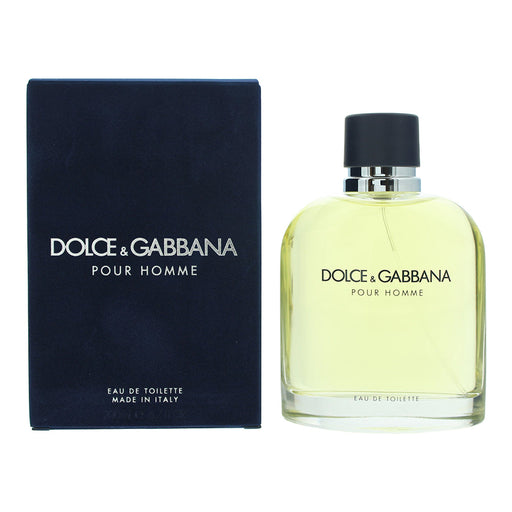 Dolce  Gabbana Pour Homme Eau de Toilette 200ml - Eau De Toilette at MyPerfumeShop by Dolce Gabbana