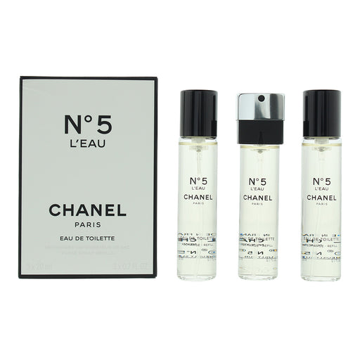 Chanel N°5 L'eau Eau de Toilette 3 x 20ml - Eau de Toilette at MyPerfumeShop by Chanel