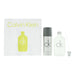 Calvin Klein Ck One 2 Piece Gift Set: Eau de Toilette 100ml - Deodorant Spray 150ml - Gift Set at MyPerfumeShop by Calvin Klein