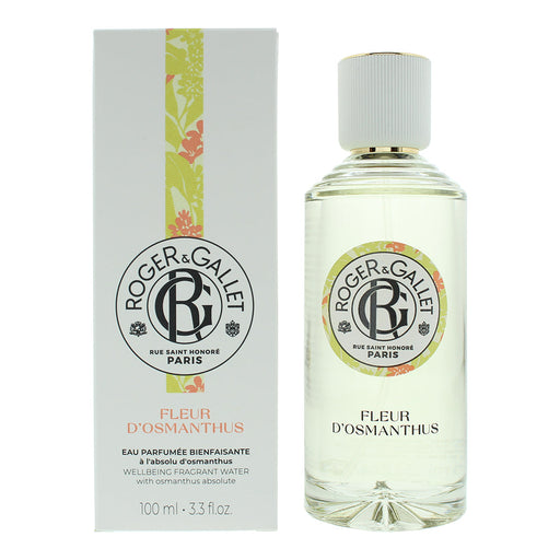 Roger  Gallet Fleur D'osmanthus Fragrant Wellbeing Water 100ml - Eau de Cologne at MyPerfumeShop by Roger Gallet