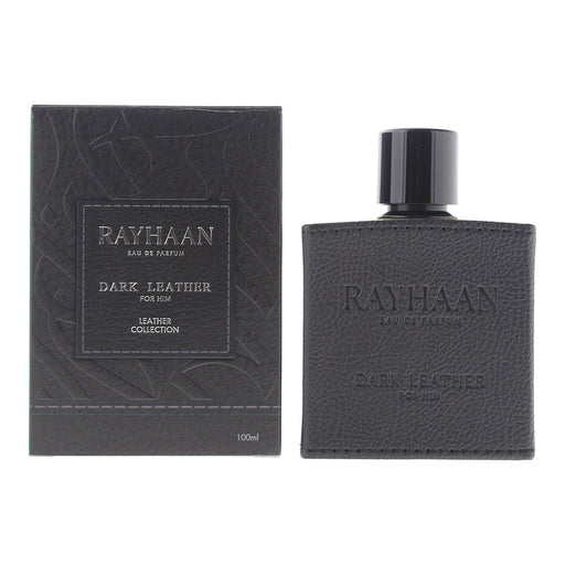 Rayhaan Dark Leather Eau de Parfum 100ml - Eau De Parfum at MyPerfumeShop by Rayhaan