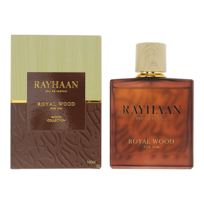 Rayhaan Royal Wood Eau de Parfum 100ml - Eau De Parfum at MyPerfumeShop by Rayhaan