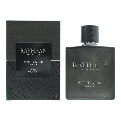 Rayhaan Wood Noir Eau de Parfum 100ml - Eau De Parfum at MyPerfumeShop by Rayhaan