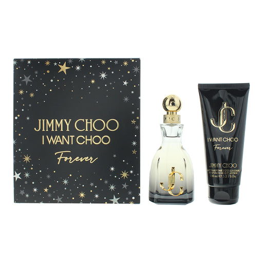 Jimmy Choo I Want Choo Forever 2 Piece Gift Set: Eau de Parfum 60ml - Body Lotion 100ml - Eau de Perfume at MyPerfumeShop by Jimmy Choo