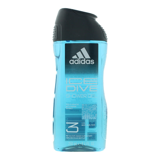 Adidas Ice Dive Refreshing Shower Gel 250ml - Shower Gels at MyPerfumeShop by Adidas