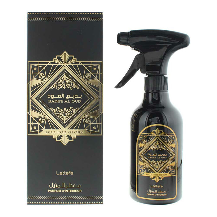 Lattafa Bade'e Al Oud Room Spray 450ml - Room Spray at MyPerfumeShop by Lattafa