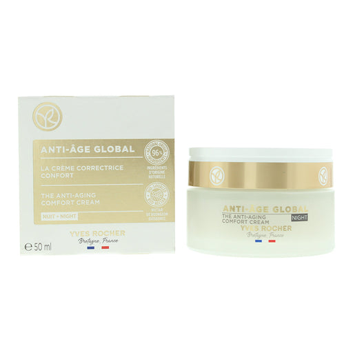 Yves Rocher Anti Age Global Comfort Night Cream 50ml - Night Cream at MyPerfumeShop by Yves Rocher