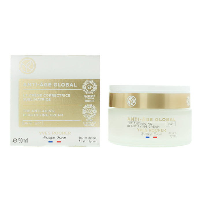 Yves Rocher Anti Age Global Beautyfying Day Cream 50ml - Day Cream at MyPerfumeShop by Yves Rocher