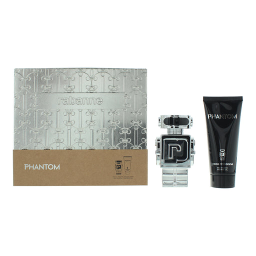 Paco Rabanne Phantom 2 Piece Gift Set: Eau de Toilette 50ml - Shower Gel 100ml - Default Title - Eau de Toilette at MyPerfumeShop by Paco Rabanne