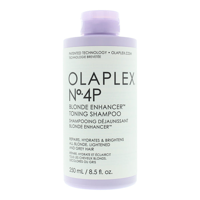 Olaplex No. 4 Blonde Enhancer Toning Shampoo 250ml - Default Title - Shampoos at MyPerfumeShop by Olaplex