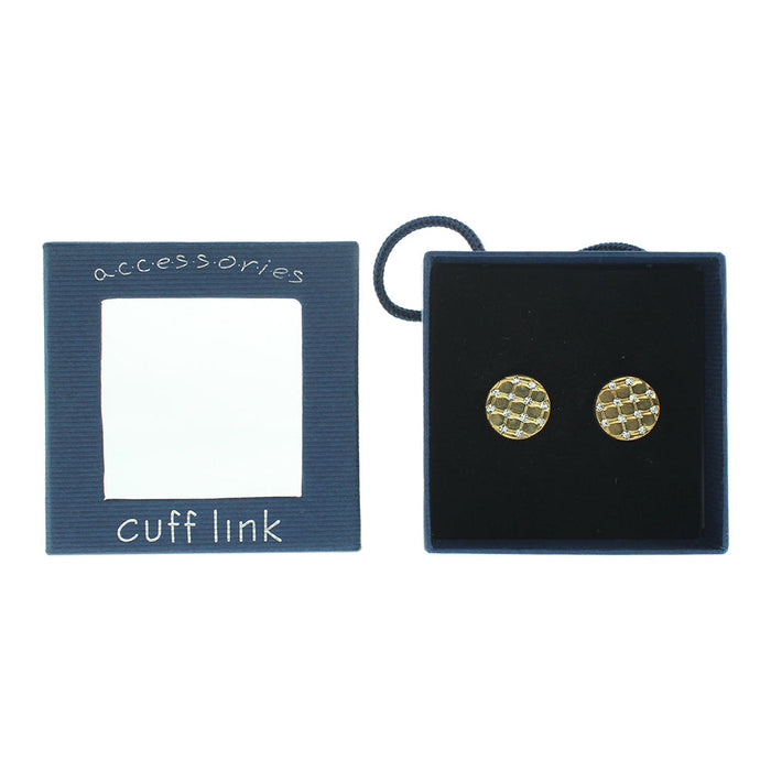 Bio Labs Gold Cufflinks - Cufflinks at MyPerfumeShop by Bio Labs