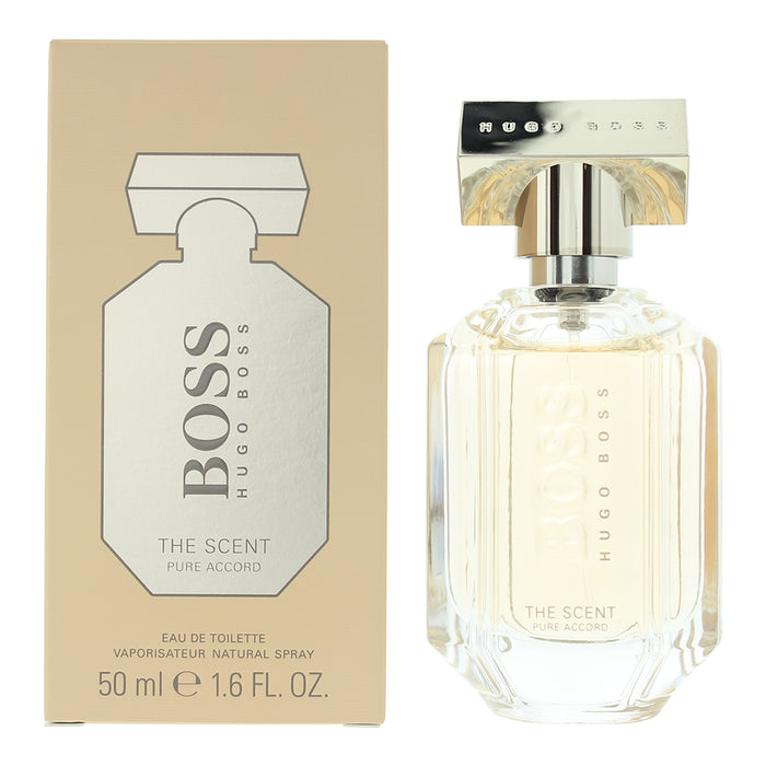 Hugo Boss The Scent For Her Pure Accord Eau de Toilette 50ml - Eau de Toilette at MyPerfumeShop by HUGO BOSS