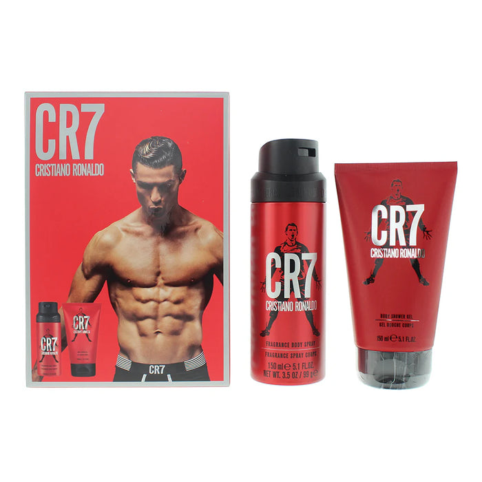 Cristiano Ronaldo CR7 Gift Set 150ml Shower Gel + 150ml Body Spray