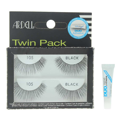 Ardell Twin Pack 105 Black Eye Lashes