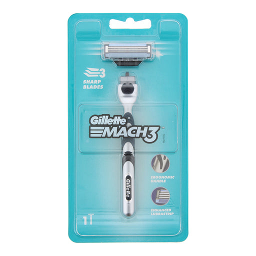 Gillette Mach 3 Fresh Razor Handle + Blade Refill 1pc