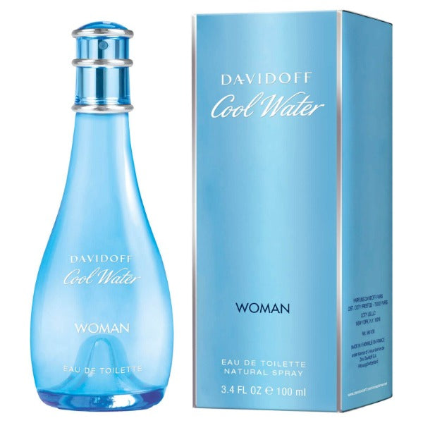 Davidoff Cool Water Woman Eau de Toilette 100ml - Perfume & Cologne at MyPerfumeShop by Davidoff