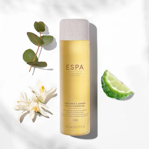 Espa Bergamot & Jasmine Bath & Shower Gel 250ml - Shower Gel at MyPerfumeShop by Espa