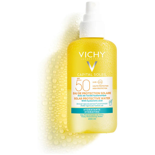 Vichy Capital Soleil Solar Protective Water Hydrating SPF50 200ml - Beauty at MyPerfumeShop by Vichy