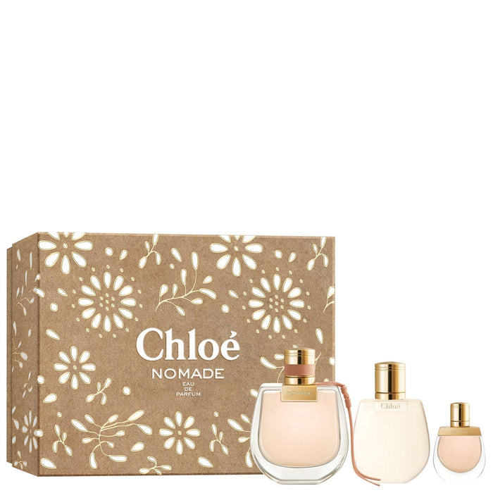 Chloé Christmas Nomade Eau de Parfum Spray 75ml Gift Set + 5ML +100ML BL - Perfume & Cologne at MyPerfumeShop by Chloé