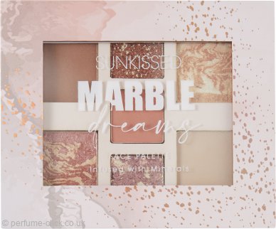 Sunkissed Marble Dreams Face Palette 19.2g - Blusher at MyPerfumeShop by Sunkissed