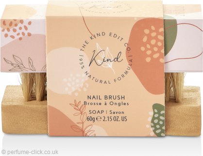 The Kind Edit Co. Kind Soap & Nail Brush Set 60g Soap Bar + Nail Brush - Bath & Body at MyPerfumeShop by The Kind Edit Co.