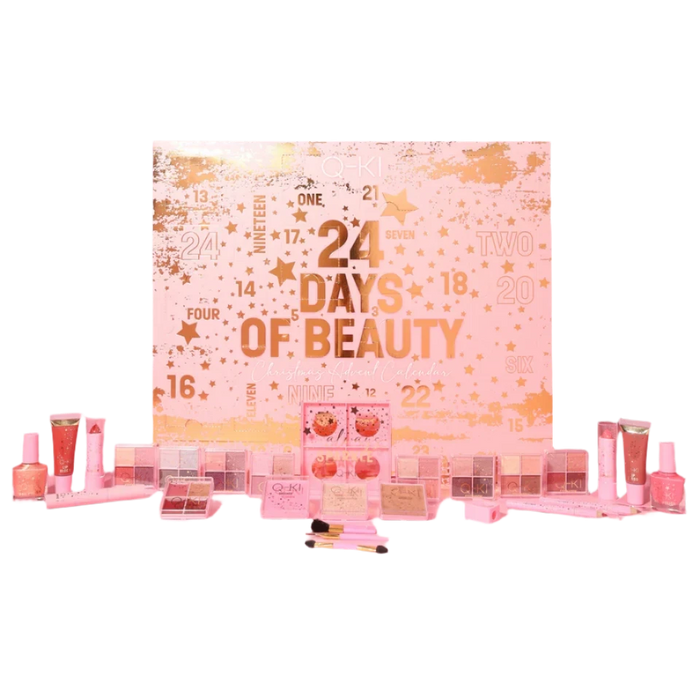 Q-KI 24 Days Of Beauty Advent Calendar 2024 - 24 Pieces