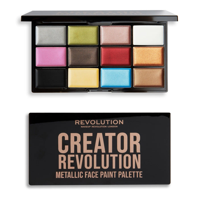 Revolution Creator Revolution SFX Metallic Face Paint Palette 12g -  at MyPerfumeShop by Revolution