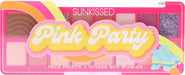 Sunkissed Pink Party Face Palette 1.7g Bronzer + 1.7g Blusher + 8.4g Eyeshadow - Cosmetics at MyPerfumeShop by Sunkissed