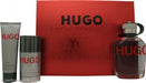 Hugo Boss Hugo Man Gift Set 125ml EDT + 75ml Deodorant Stick + 50ml Shower Gel - Eau de Toilette at MyPerfumeShop by Hugo Boss