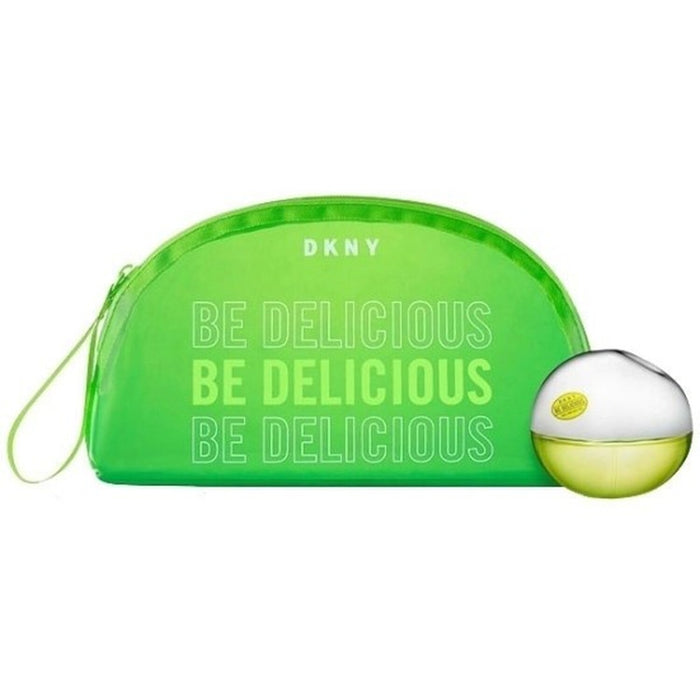 DKNY Be Delicious Gift Set 30ml EDP and Cosmetic Case - Green