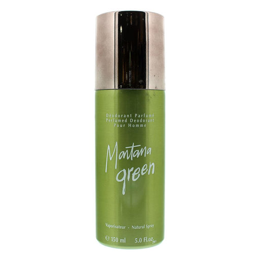 Montana Green M Deodorant 150Ml Spray - Toiletries at MyPerfumeShop by Montana