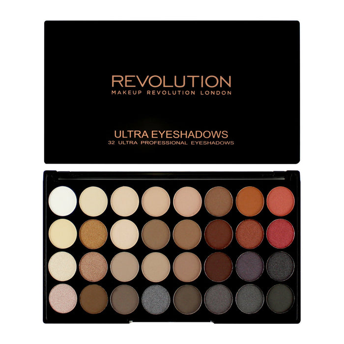 Revolution Ultra 32 Shade Flawless 2 Eyeshadow Palette 20g - Eye Shadow Palette at MyPerfumeShop by Revolution