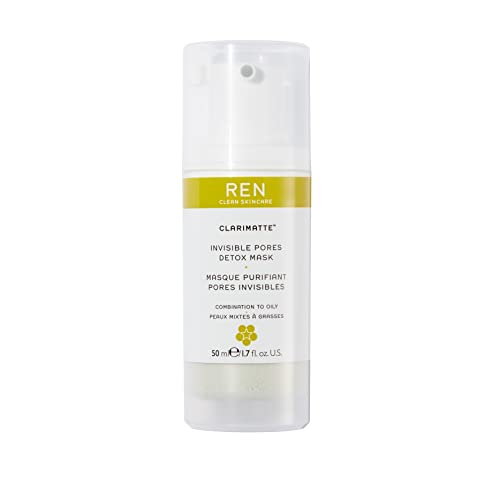 REN Clarimatte Invisible Pores Detox Mask 50ml/1.7oz - Health & Personal Care: Amazon Global Delivery Available at MyPerfumeShop by REN