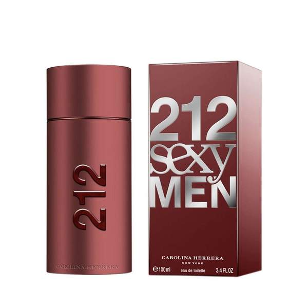 Carolina Herrera 212 Sexy Men Eau de Toilette 100ml - Perfume & Cologne at MyPerfumeShop by Carolina Herrera