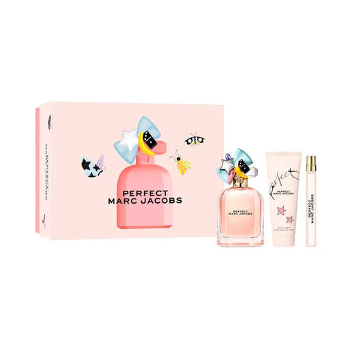 Marc Jacobs Perfect Gift Set 100ml EDP + 75ml Body Lotion + 10ml EDP - For Her at MyPerfumeShop by Marc Jacobs