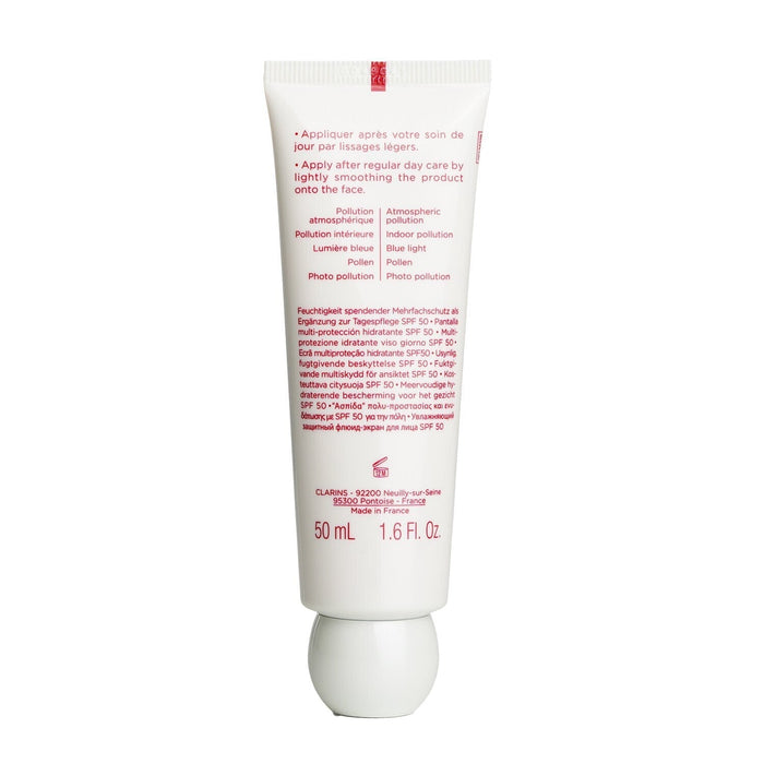 Clarins UV Plus Anti-Pollution Day Screen Multi-Protection Rose 50ML - Skin Care at MyPerfumeShop by Clarins