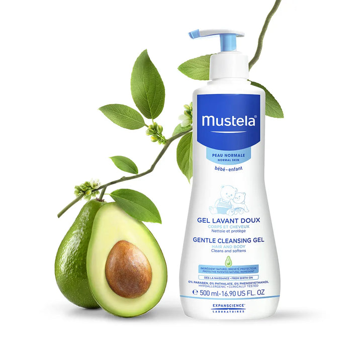 Mustela Baby Gentle Cleansing Gel 500ml - Body Wash at MyPerfumeShop by Mustela