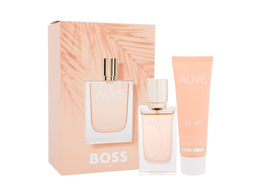 Hugo Boss Alive 2 Piece Gift Set: Eau De Parfum 30ml - Body Lotion 50ml - Gift Set at MyPerfumeShop by Hugo Boss