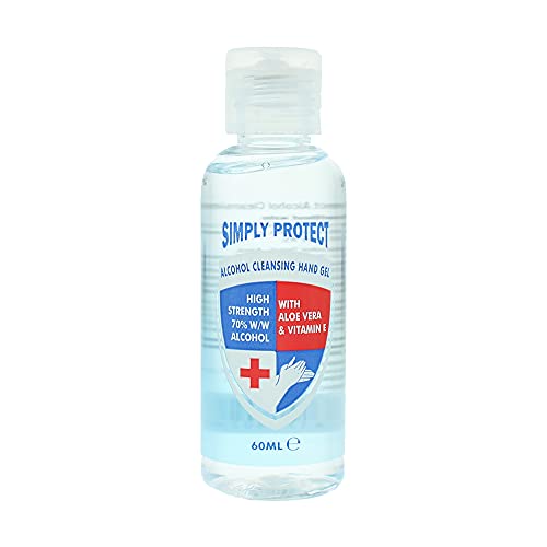 Simply Protect Alcohol Cleansing Hand Gel 60ml - Cleansers at MyPerfumeShop by Simply Protect