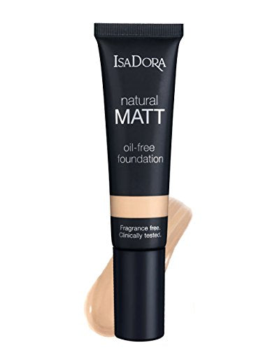 IsaDora Natural Matt Oil-Free Foundation 35ml - 10 Porcelain - Foundation at MyPerfumeShop by IsaDora