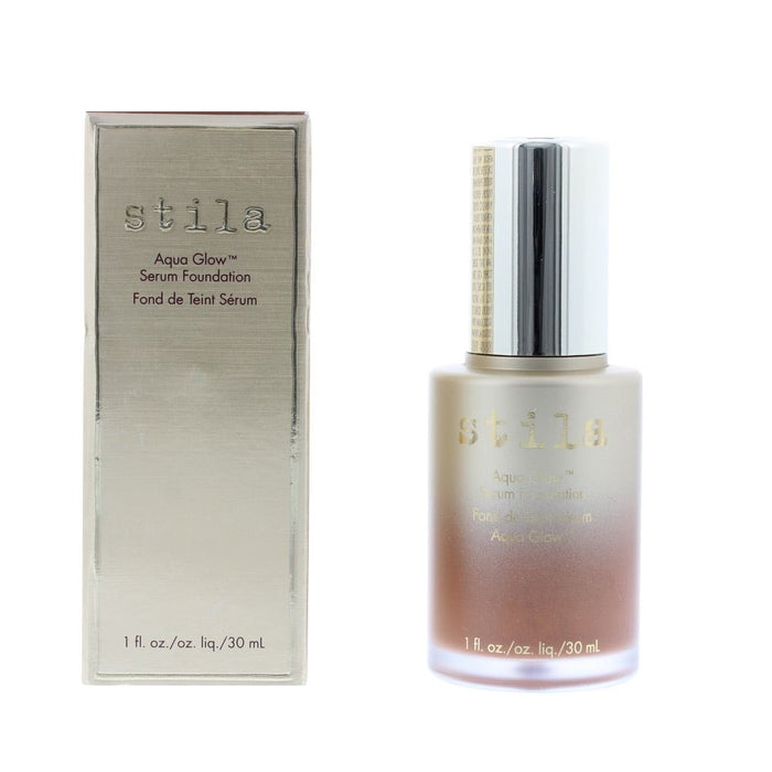 Stila Aqua Glow Serum Foundation 30ml - Dark For Dry Skin - Cosmetics at MyPerfumeShop by Stila