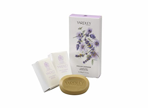 Yardley London English Lavender Bodycare Set Gift Set : Luxury Soap X 3 100g - Gift Set at MyPerfumeShop by Yardley London