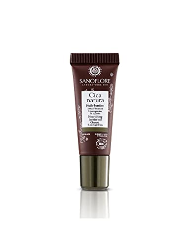 Sanoflore Cica Natura Nourishing Barrier-Oil for Chapped and Damgaged Lips 7.5ml - Lip Balm at MyPerfumeShop by Sanoflore