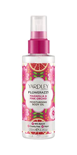 Flowerazzi Magnolia and Pink Orchid Body Oil 125ml - Oils at MyPerfumeShop by Yardley London